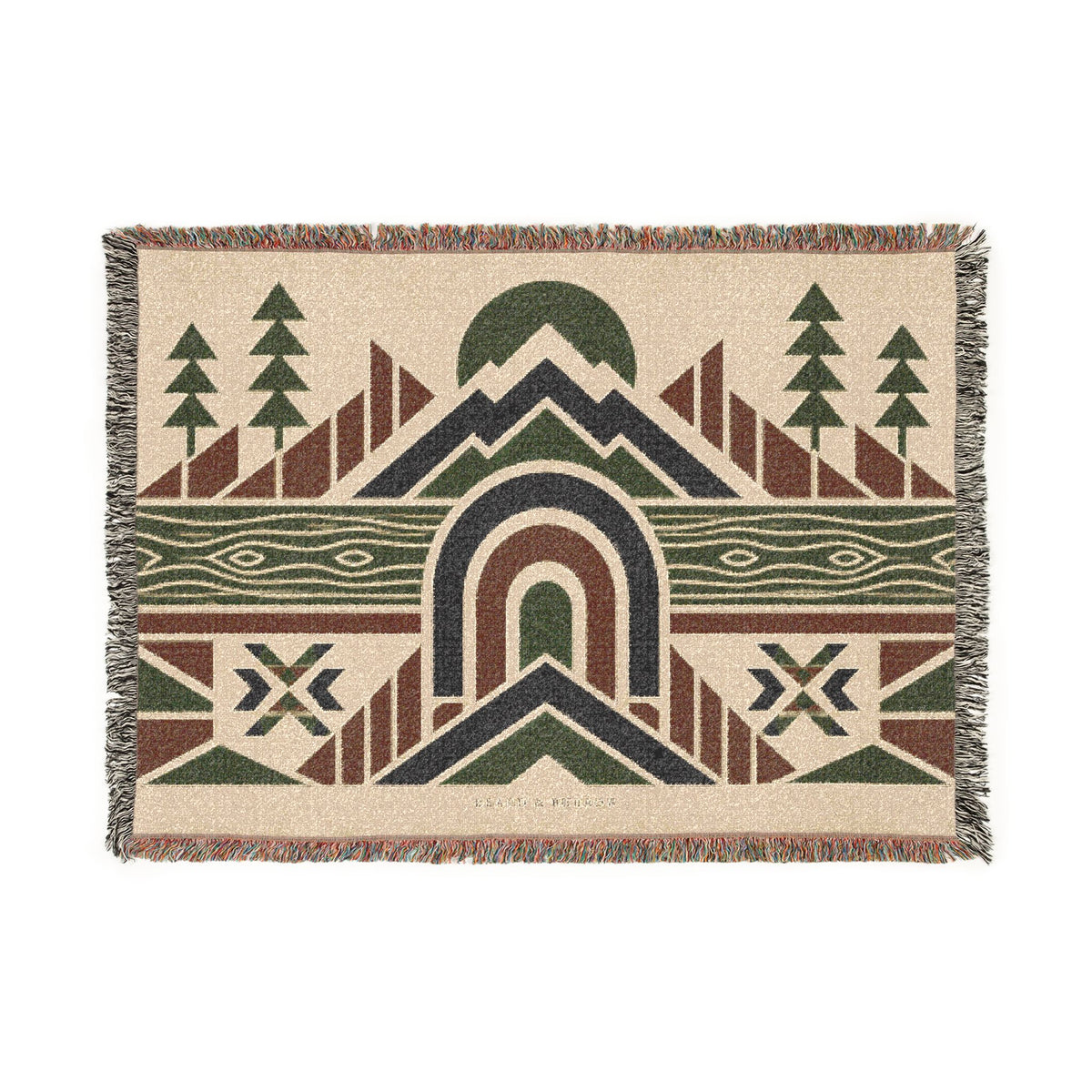Beard & Burrow Heritage Woven Cotton Throw Blanket