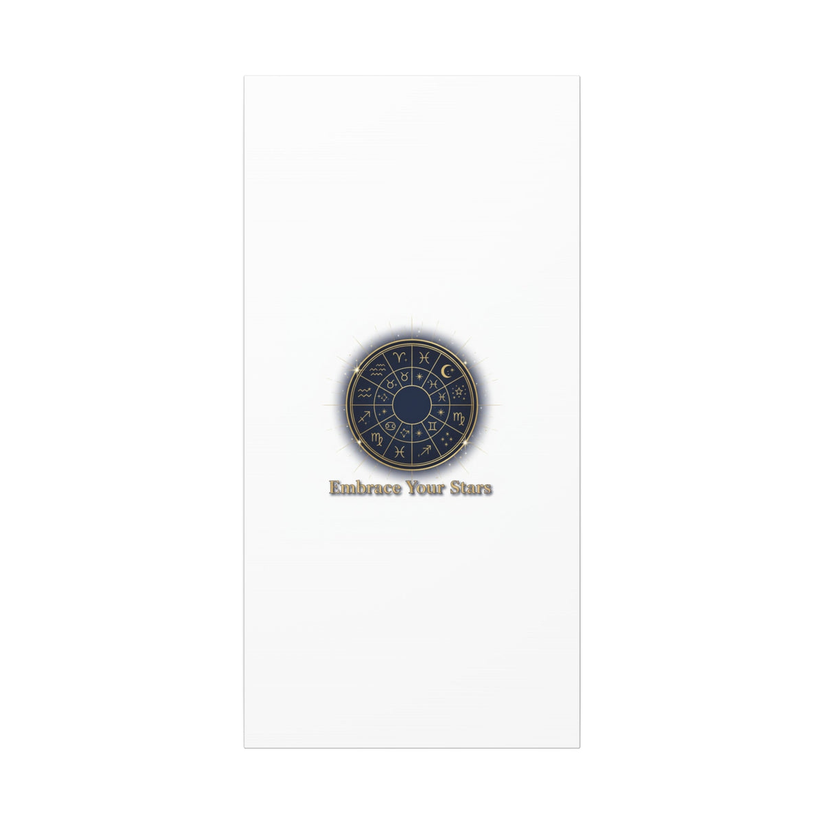 Zodiac Wheel Celestial Canvas Wall Art