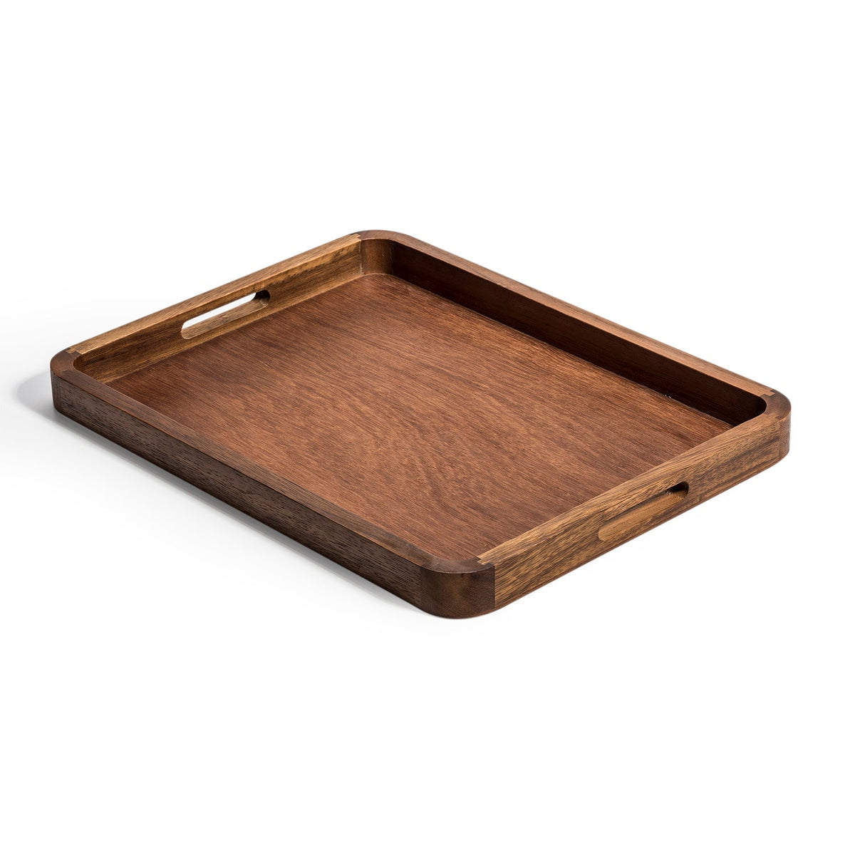 Solid Acacia Wood Serving Tray