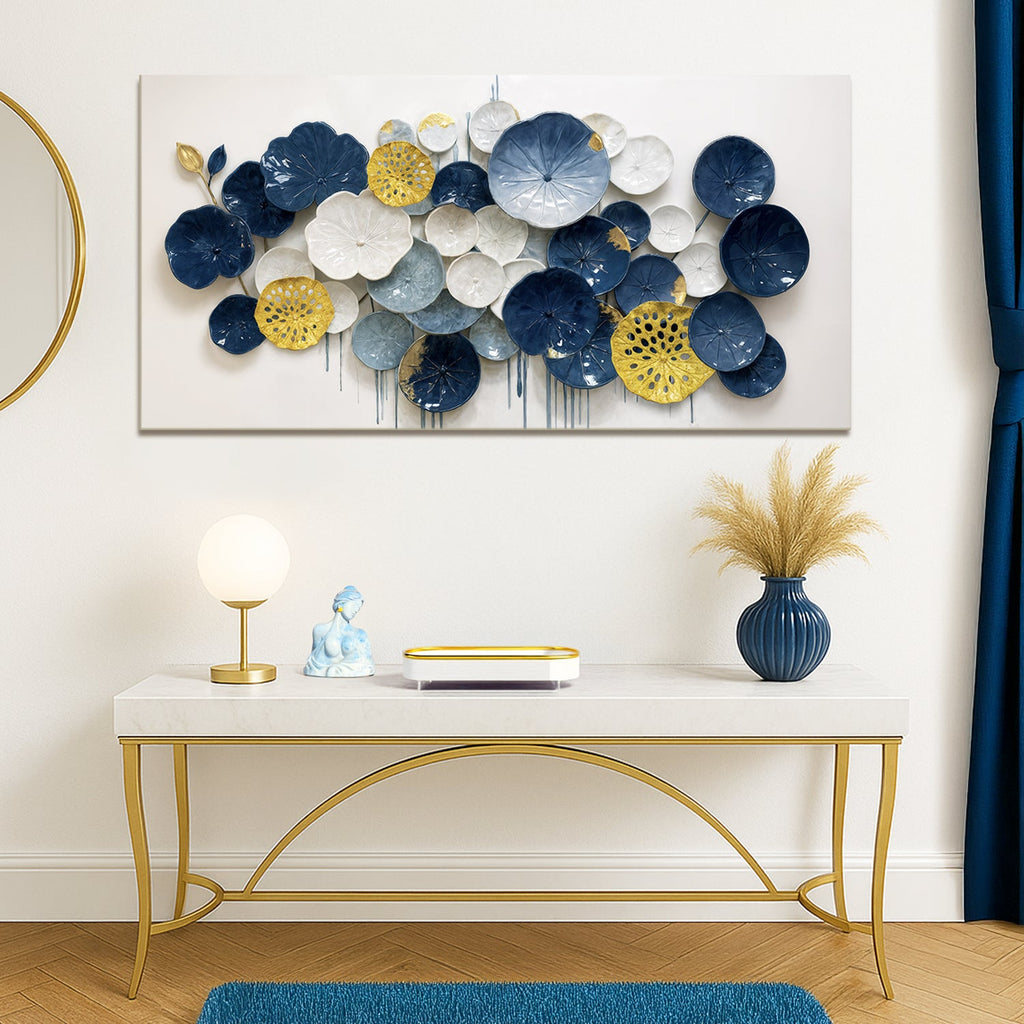 Lotus Leaf Botanical Wall Art